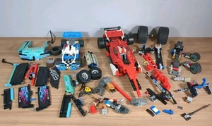 Job Lot Lego Technic Mixed Pieces Vehicles Accessories Bundle 42091 42050 76053 - Picture 1 of 12