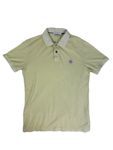 Stone Island Vintage Original Retro 90er Y2K Topzustand Gelb S STONE ISLAND Polo - Bild 1 von 10