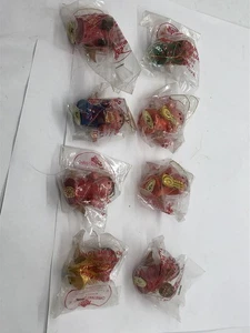 Russ Konvolut 8 Holz Engel Ornamente Vintage Taiwan Musikinstrumente  - Bild 1 von 8