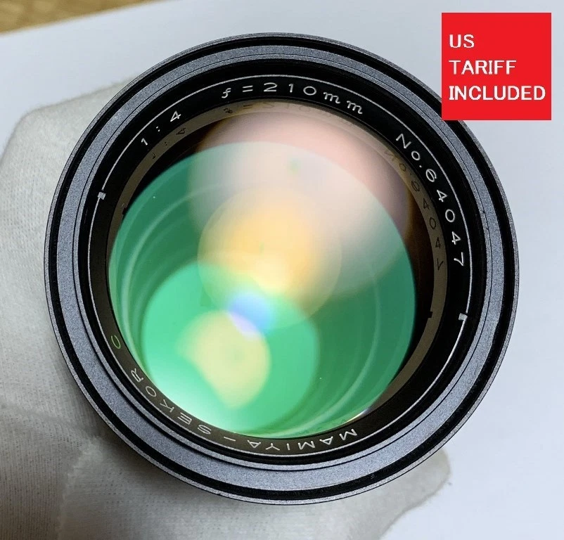 [MINT] Mamiya Sekor C 210mm f/4 Lens For M645 1000S Super Pro TL From JAPAN - Image 1 of 4