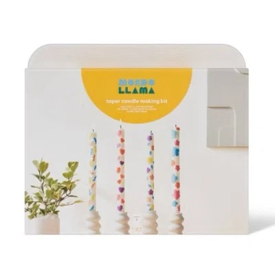 Colorful Taper Candle Making Kit - Mondo Llama - Image 1 of 4
