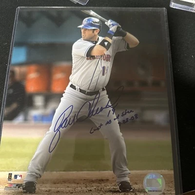 瑞安·丘奇签名 8 x 10 照片签名纽约大都会队刻录最后 AB 在谢伊体育场 — 第 1/3 张图片