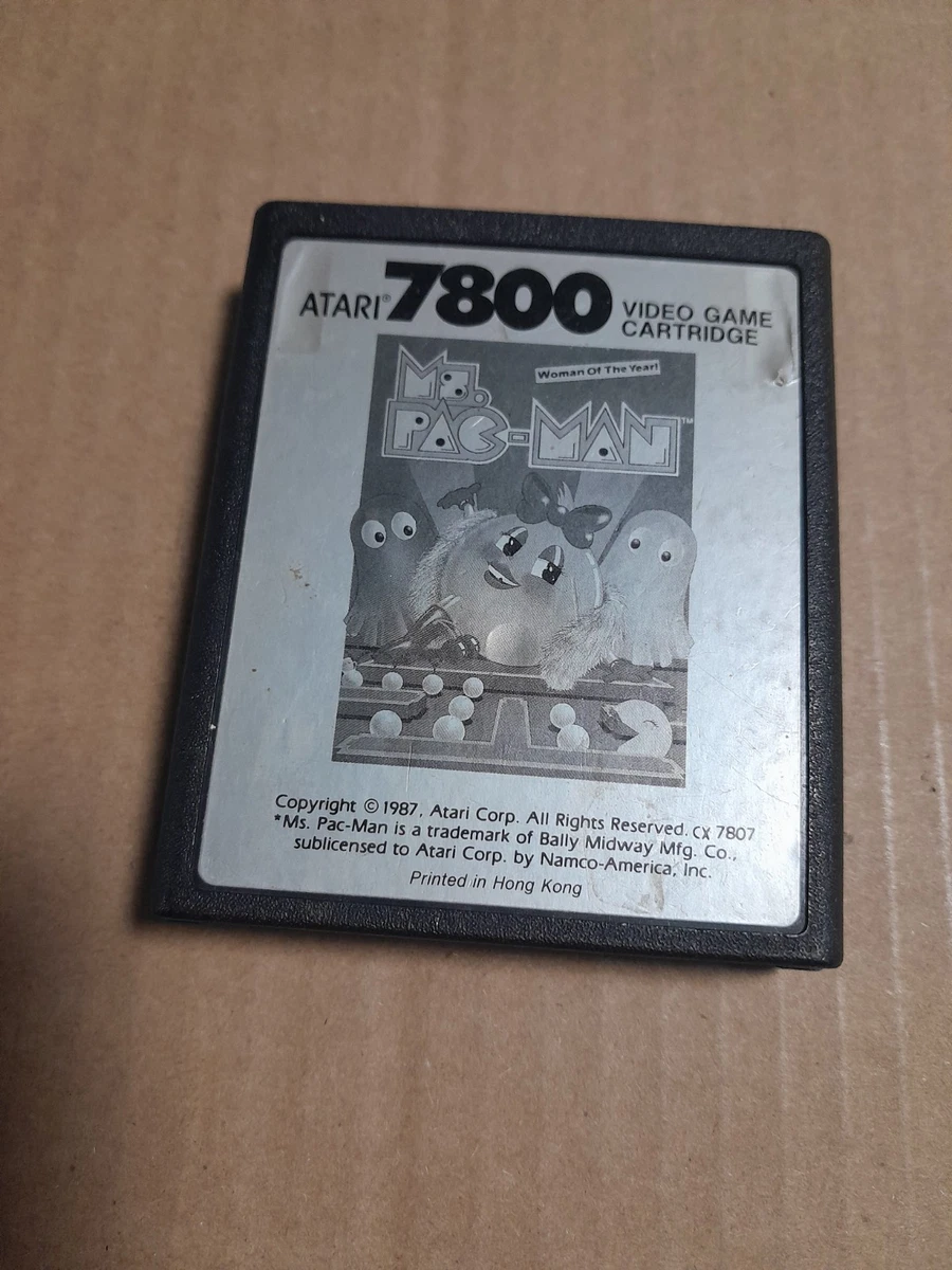 Atari 7800 Ms. Pac-Man 1986 Release Year Video Games for sale - eBay