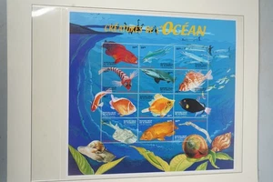 COLECCIÓN DE SELLOS TÓPICOS CONCHAS DOMINICA & DJIBOUIT EN PÁGINAS CON POCAS PRUEBAS - Imagen 1 de 23