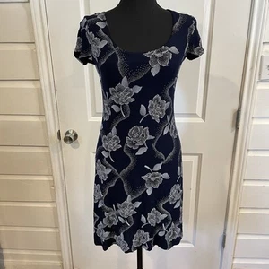 VTG All That Jazz 90's Floral Dress Women's Size Medium USA - Picture 1 of 7
