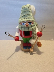 Top Steinbach Brafent Molliger Winter Skifahrer Nussknacker Handmade In Germany! - Bild 1 von 13