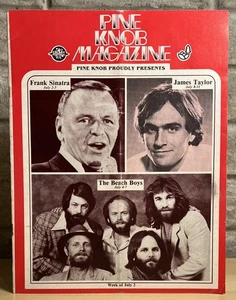 Pine Knob Magazine July 1979 Concert Program Schedule Detroit VGC FREE SHIPPING - Picture 1 of 4