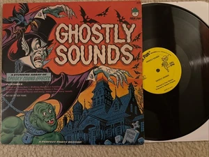 Ghostly Sounds LP Vinyl Peter Pan 8125 Spooky Sound Effects Halloween - Imagen 1 de 6