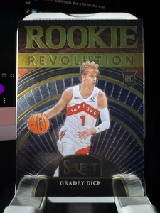 2023-24 Gradey Dick Select Rookie Revolution #22 Raptors RC - Picture 1 of 2