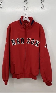 Majestic Men's Red MLB Red Sox Jacket - Size M - Picture 1 of 11