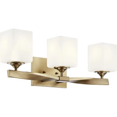 Kichler Lighting 55002CPZ Marette Bathroom Vanity Light Champagne Bronze - Image 1 of 4