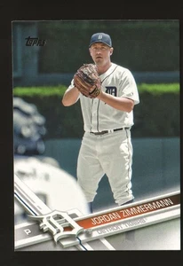 2017 Topps Baseball #40 - Jordan Zimmermann - Detroit Tigers 17-356 - Picture 1 of 2