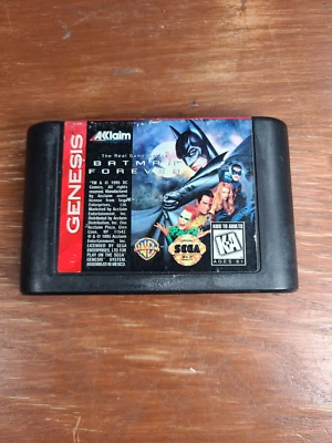 Batman Forever (Sega Genesis, 1995) Cartridge ONLY Tested + Working - Image 1 of 3