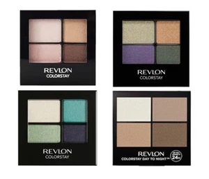 Revlon Colorstay Eyeshadow Quads Choose from 5 Combos - Picture 1 of 14