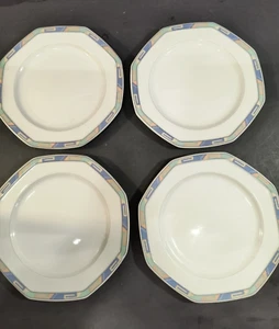 Christopher Stuart Southwest Octagonal Salad Plate (set of 4) VGC - Picture 1 of 6