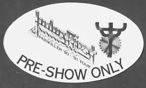 De colección Judas Priest PAINKILLER '90-'91 Pre-Zapato Back Stage Pass - Imagen 1 de 1