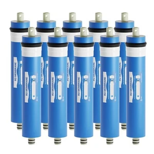 10 Pack 50 GPD Membrane Reverse Osmosis Max Water Filter Universal RO System - Picture 1 of 6