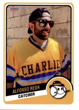 2021 Charleston Charlies Choice #21 Alfonso Reda Montgomery New York NY Card