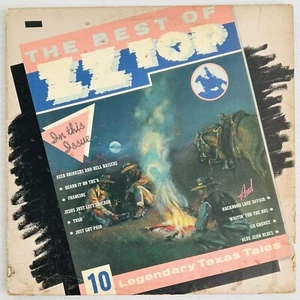 The Best Of ZZ Top - Vinyl LP - WB BSK 3273 - Ultrasonic Cleaned & Tested - Picture 1 of 4