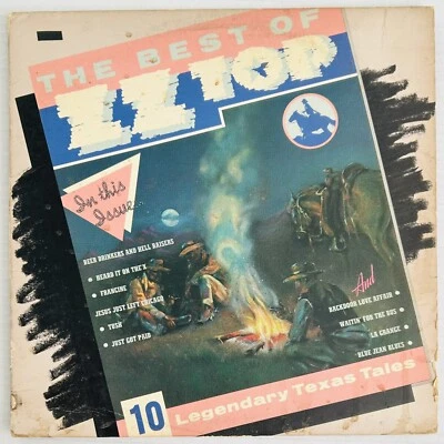 The Best Of ZZ Top - Vinyl LP - WB BSK 3273 - Ultrasonic Cleaned & Tested - Image 1 of 4