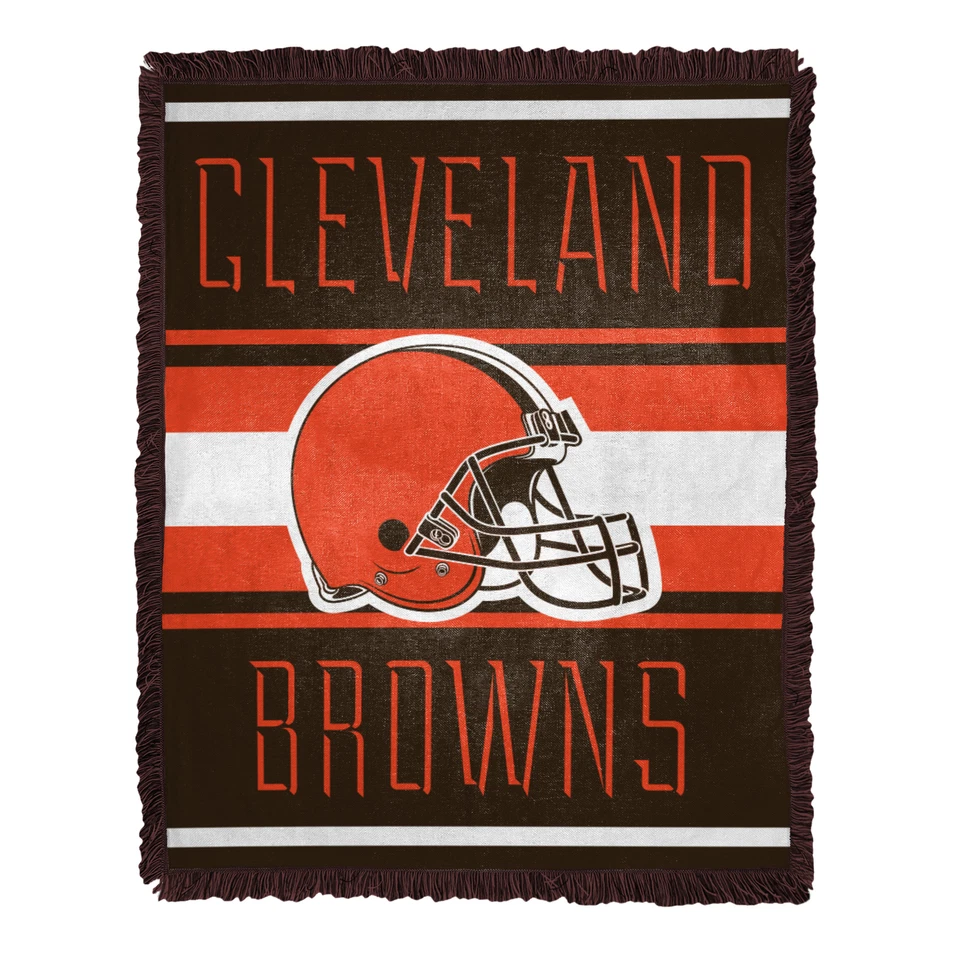 Тканое жаккардовое плед Northwest NFL Cleveland Browns Nose Tackle - Изображение 1 из 1