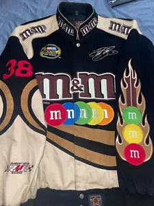 VINTAGE M&M NASCAR Jacke #38 Elliot Sadler Größe XL JH Design Robert Yates - Bild 1 von 13