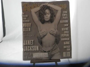 ROLLING STONE #665 9/93 JANET JACKSON WOODY ALLEN - Picture 1 of 1