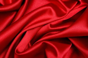 Photo Wall Mural-3D RED FABRIC-(2505)-NON WOVEN-Wallpaper-Structure Silk Soft - Picture 1 of 1