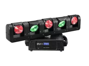 EUROLITE LED MFX-10 RGBW Lichteffekt Strahleneffekt Effektbar mit 5 Köpfen DMX - Bild 1 von 8