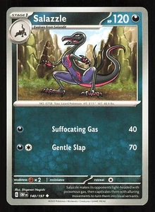 Salazzle 140/197 Regular Casi Como Nuevo Pokemon TCG S&V Obsidian Flames OBF - Imagen 1 de 1