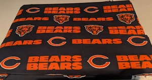 3 Yard 58” Chicago Bears Cotton Fabric - Picture 1 of 1