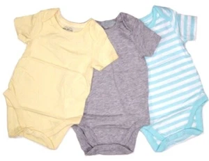 The Children's Place Baby Boys 3 Pc Pack of Bodysuits NWT  Size 3-6 M  or  6-9 M - Picture 1 of 2