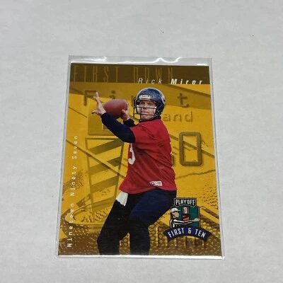 1997 Playoff First & Ten Rick Mirer Chicago Bears #114 - Image 1 of 4