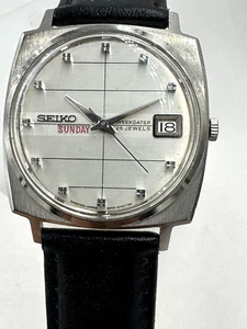 Reloj Seiko Sealion 6206-8050 Automático 26J. día/fecha buen estado vintage - Imagen 1 de 5