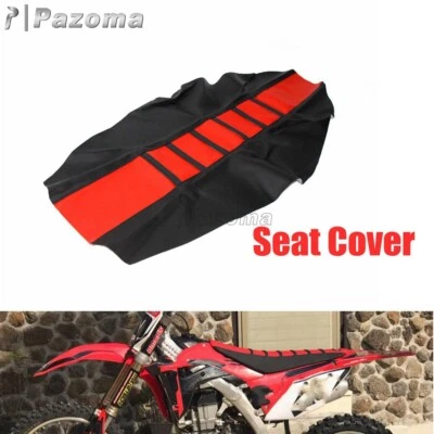 Motorcycle Enduro Soft Seat Cover For Honda XR650 CRF250 CRF450 R/X/L Dirt Bike - Image 1 of 4