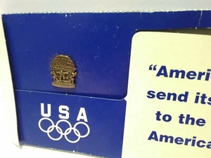 Spilla bronzo USA squadra olimpica Aminco comitato olimpico rara - Foto 1 di 5