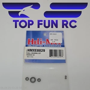 Juego de rodamientos de bolas Heli-Max HMXE8829 Novus CX - Imagen 1 de 1