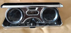 Vintage Folding Pocket Binoculars 2.5 x 25mm Includes Original Box - Picture 1 of 5