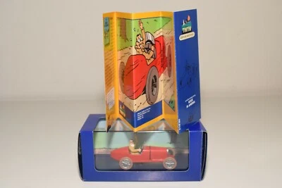 A35 33 1:43 54 ATLAS HERGE TINTIN IN AMERICA BUGATTI TYPE 37 SPORT MIB - Immagine 1 di 4