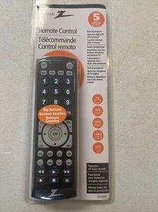 Original Zenith 5 Device Universal Remote Control ZP506BB Brand New! - Picture 1 of 2