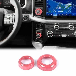 Four-wheel Drive & Trailer Switch Knob Trim Deocr Ring For Ford F150 2021+ Pink - Bild 1 von 8