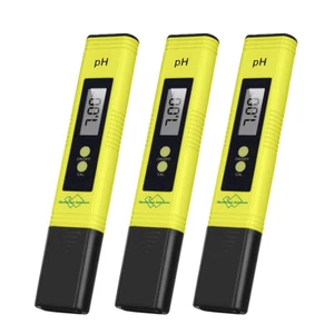3xPH Meter Water Hydroponic Digital PH Tester Pen Pocket Size0-14 PH Measurement - Picture 1 of 12