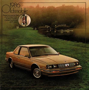 1986 Oldsmobile Cutlass Supreme Ciera Calais & Cruiser Dealer Sales Brochure - Picture 1 of 1