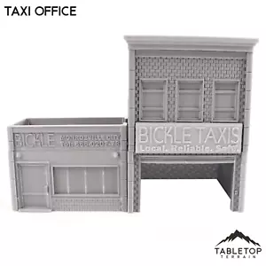 Taxi Office - Dice Tower - Marvel Crisis Protocol Building Tabletop Terrain - Picture 1 of 10
