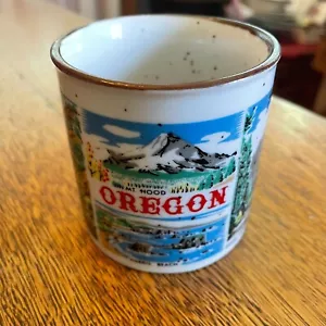 Taza de café de recuerdo escénica de Oregon con monumentos de Oregon Wilderness - Imagen 1 de 5