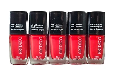 5x ARTDECO - Art Couture Nagellack - Nr. 673 - Rot 5x 10 ml - Bild 1 von 2