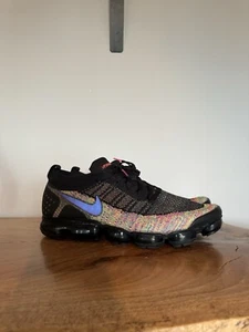 Size 14 - Nike Air VaporMax Flyknit 2 Black Multi-Color - Picture 1 of 6