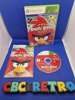Angry Birds Trilogy Game XBOX 360 Complete Manual PAL UK Sent Tracked Delivery - Image 1 of 4