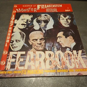 🧛🧛Castle of Frankenstein magazine Monster Yearbook Annual 1967🧛🧛 - Picture 1 of 6