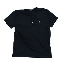 Camiseta para hombre Abercrombie & Fitch L azul 100 % otra básica - Imagen 1 de 6